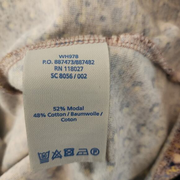 Boden size 4R Purple Dress with Yellow and Blue Floral Print - Picture 9 of 10